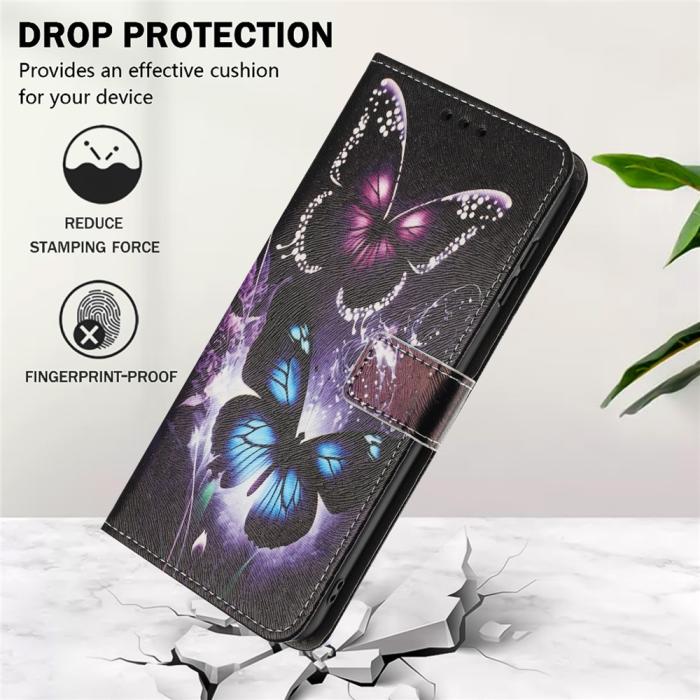 Bild 5, Samsung Galaxy A17 / A16 / A26 Fodral Med Tryck Fjärilar