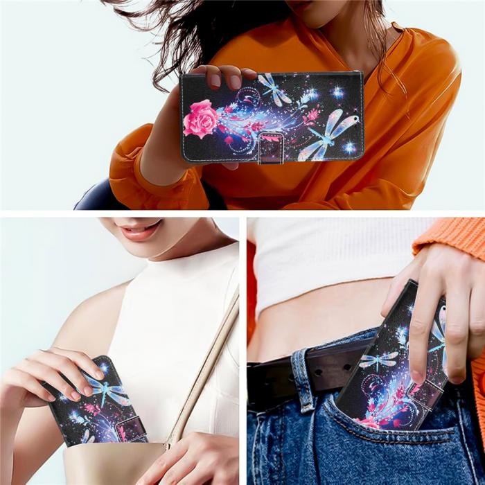 Bild 6, Samsung Galaxy A17 / A16 / A26 Fodral Med Tryck Trollslända