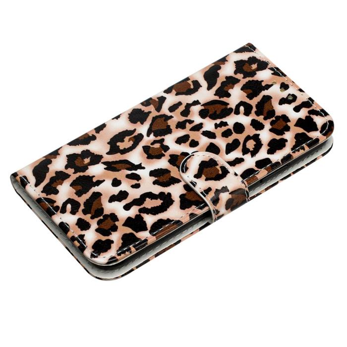 Bild 4, Samsung Galaxy S25 FE Fodral Med Tryck Leopard
