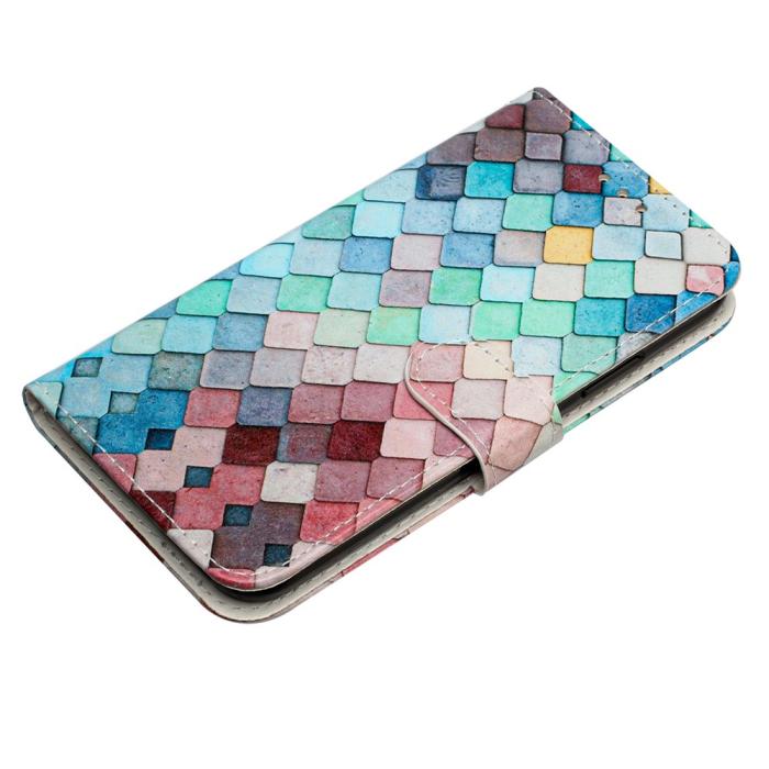 Bild 4, Samsung Galaxy S25 FE Fodral Med Tryck Grid