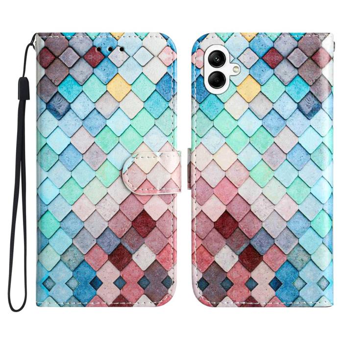 Bild 1, Samsung Galaxy A07 Fodral Med Tryck Grid