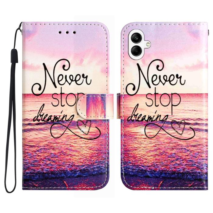 Bild 1, Samsung Galaxy A07 Fodral Med Tryck Never Stop Dreaming