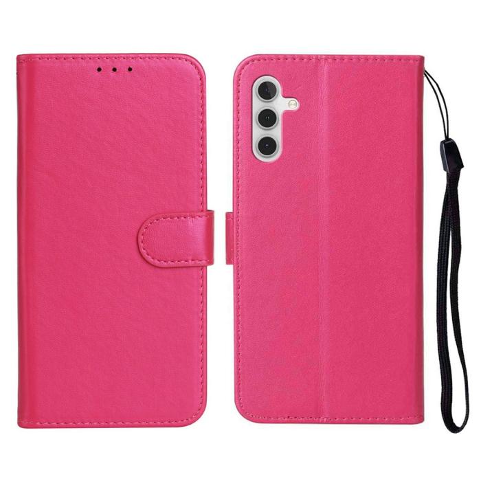 Bild 1, Samsung Galaxy S25 FE Fodral Läder Rosa