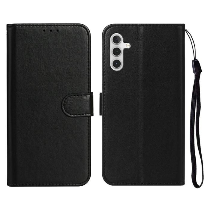Bild 1, Samsung Galaxy S25 FE Fodral Läder Svart
