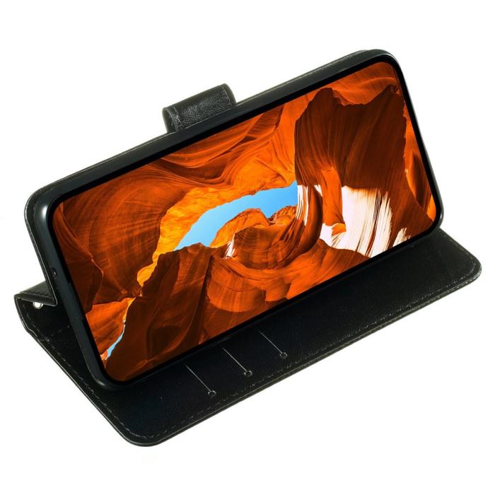 Bild 2, Samsung Galaxy S25 FE Fodral Läder Svart