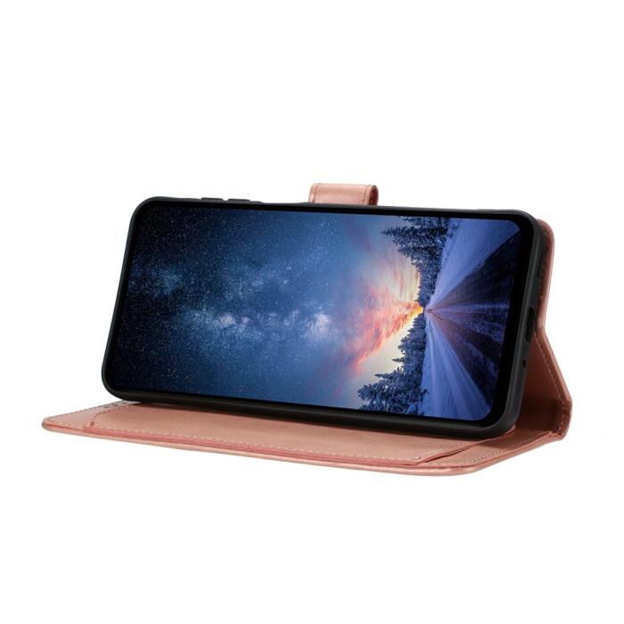 Bild 3, Samsung Galaxy S25 FE Fodral Multifunktionellt Läder Roséguld