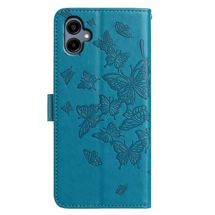 Bild 5, Samsung Galaxy A07 Fodral Med Fjäril Tryck Blå
