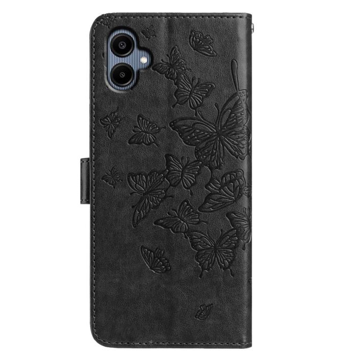 Bild 5, Samsung Galaxy A07 Fodral Med Fjäril Tryck Svart