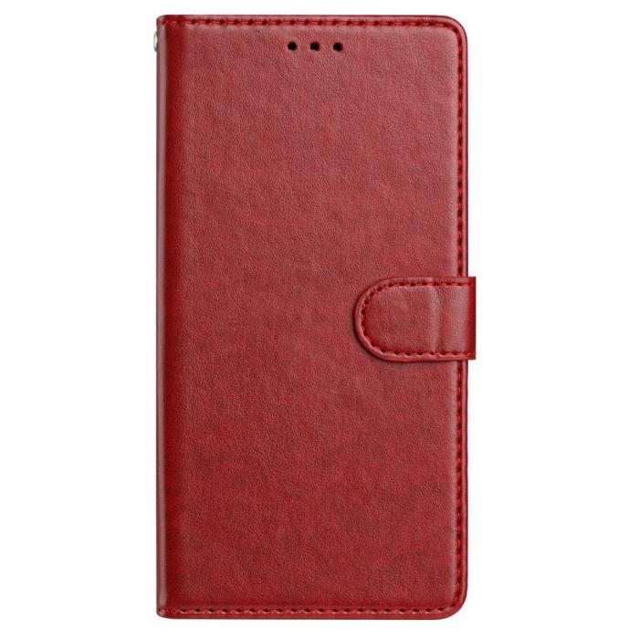 Bild 5, Samsung Galaxy A07 Fodral Läder Röd