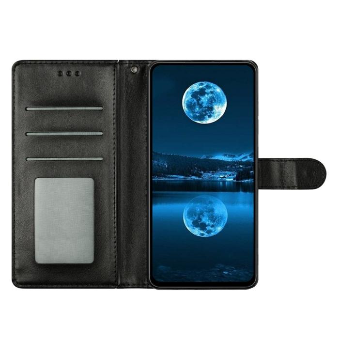 Bild 2, Samsung Galaxy A07 Fodral Läder Svart