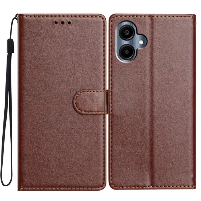 Bild 1, Samsung Galaxy A07 Fodral Läder Brun