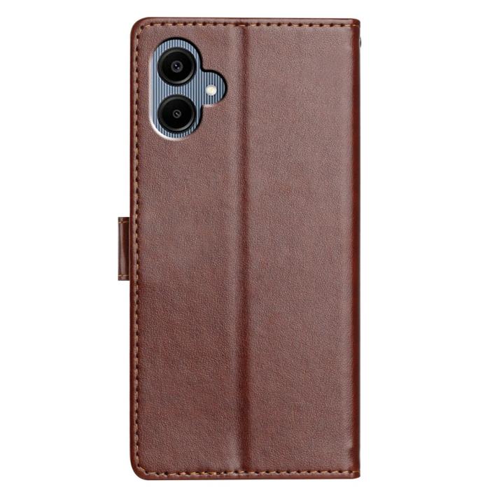 Bild 6, Samsung Galaxy A07 Fodral Läder Brun