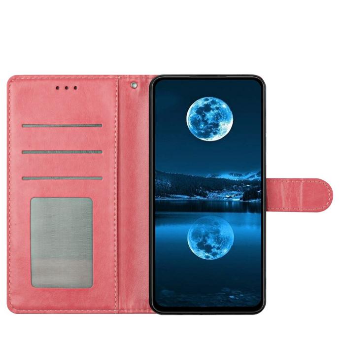 Bild 2, Samsung Galaxy A07 Fodral Läder Roséguld