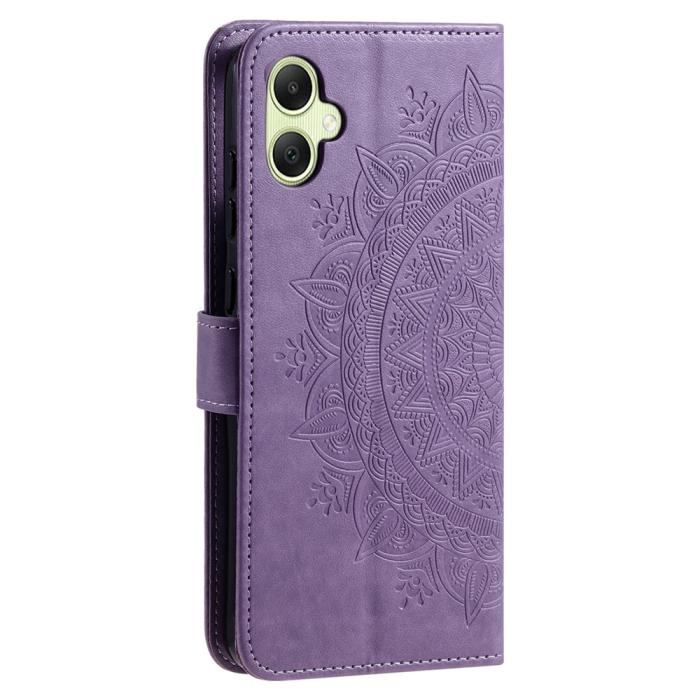 Bild 6, Samsung Galaxy A07 Fodral Mandala Läder Lila