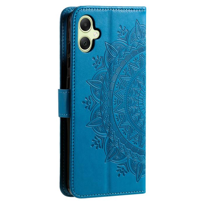 Bild 6, Samsung Galaxy A07 Fodral Mandala Läder Blå