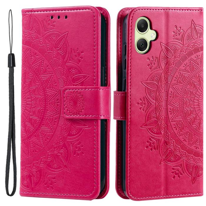 Bild 1, Samsung Galaxy A07 Fodral Mandala Läder Rosa