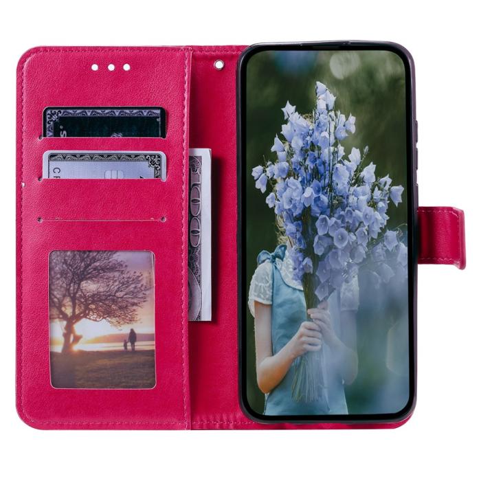 Bild 2, Samsung Galaxy A07 Fodral Mandala Läder Rosa