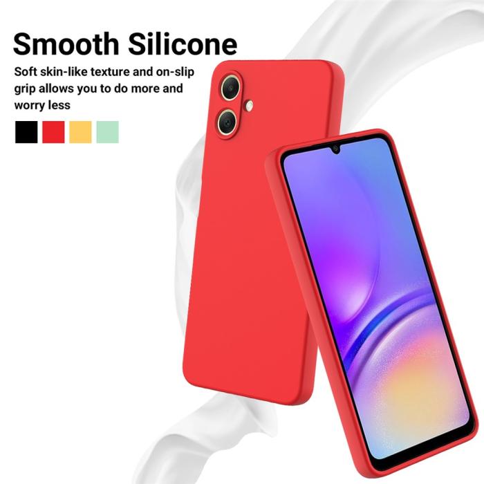 Bild 3, Samsung Galaxy A07 Skal Liquid Silikon Röd