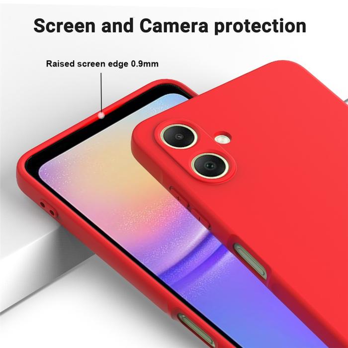 Bild 4, Samsung Galaxy A07 Skal Liquid Silikon Röd
