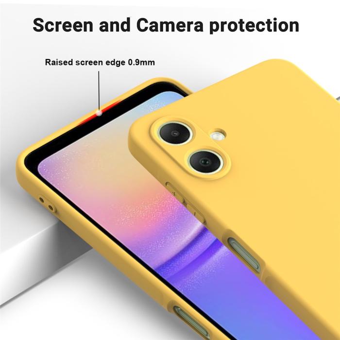 Bild 4, Samsung Galaxy A07 Skal Liquid Silikon Gul
