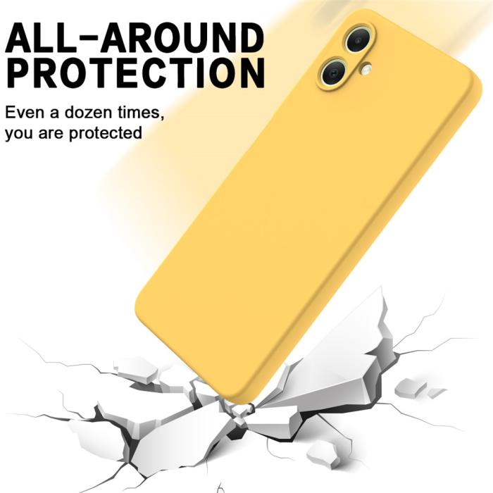Bild 5, Samsung Galaxy A07 Skal Liquid Silikon Gul