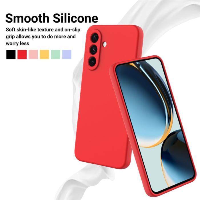 Bild 3, Samsung Galaxy A17 Skal Liquid Silikon Röd