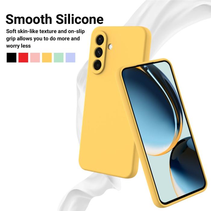 Bild 3, Samsung Galaxy A17 Skal Liquid Silikon Gul