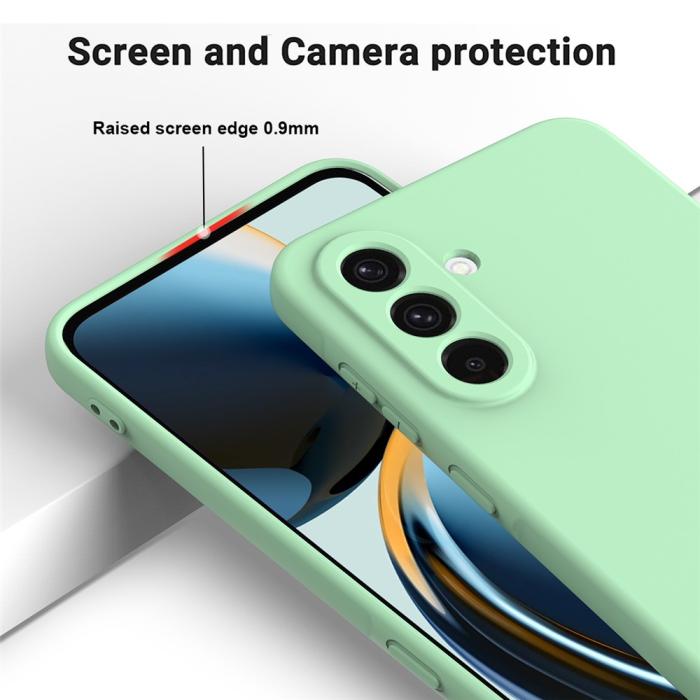 Bild 4, Samsung Galaxy A17 Skal Liquid Silikon Grön