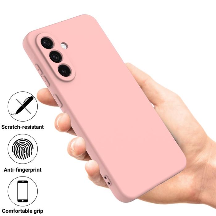 Bild 2, Samsung Galaxy A17 Skal Liquid Silikon Rosa