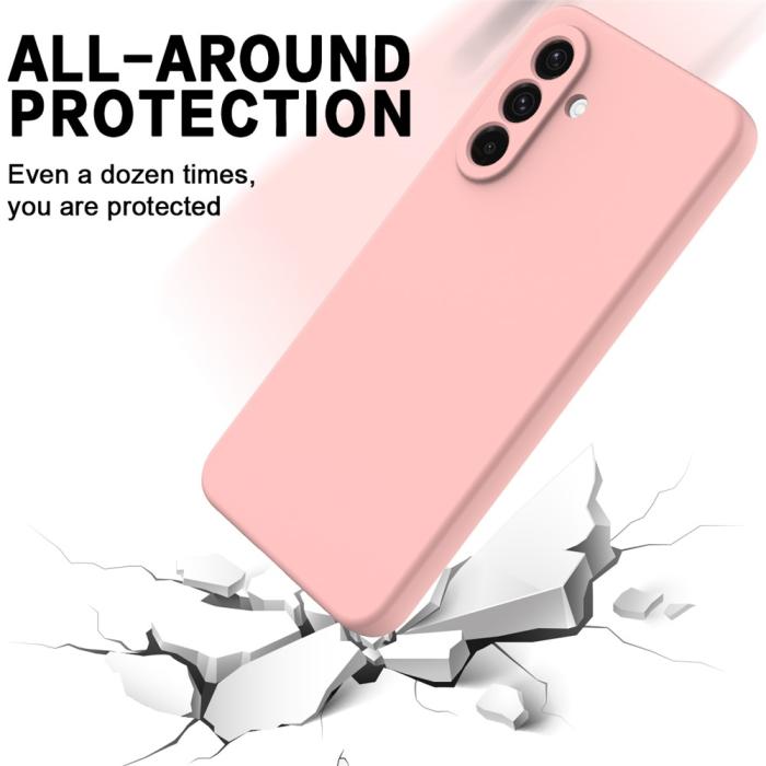 Bild 5, Samsung Galaxy A17 Skal Liquid Silikon Rosa