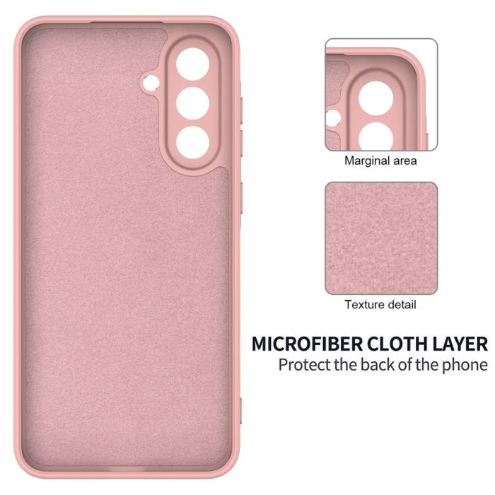 Bild 6, Samsung Galaxy A17 Skal Liquid Silikon Rosa