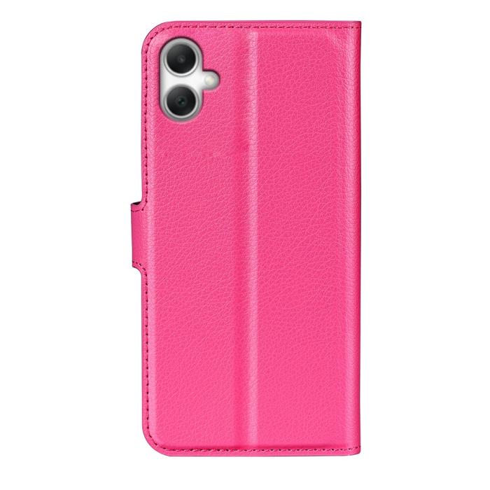 Bild 3, Samsung Galaxy A07 Fodral Litchi Läder Rosa