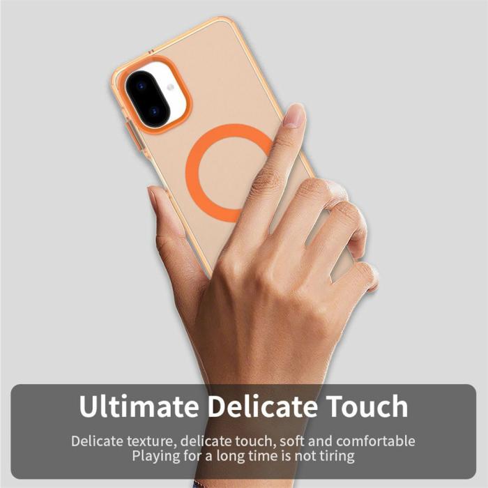 Bild 4, Samsung Galaxy A07 Skal MagSafe Hybrid Orange
