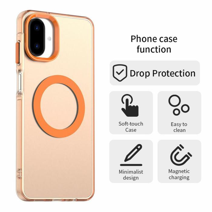 Bild 5, Samsung Galaxy A07 Skal MagSafe Hybrid Orange