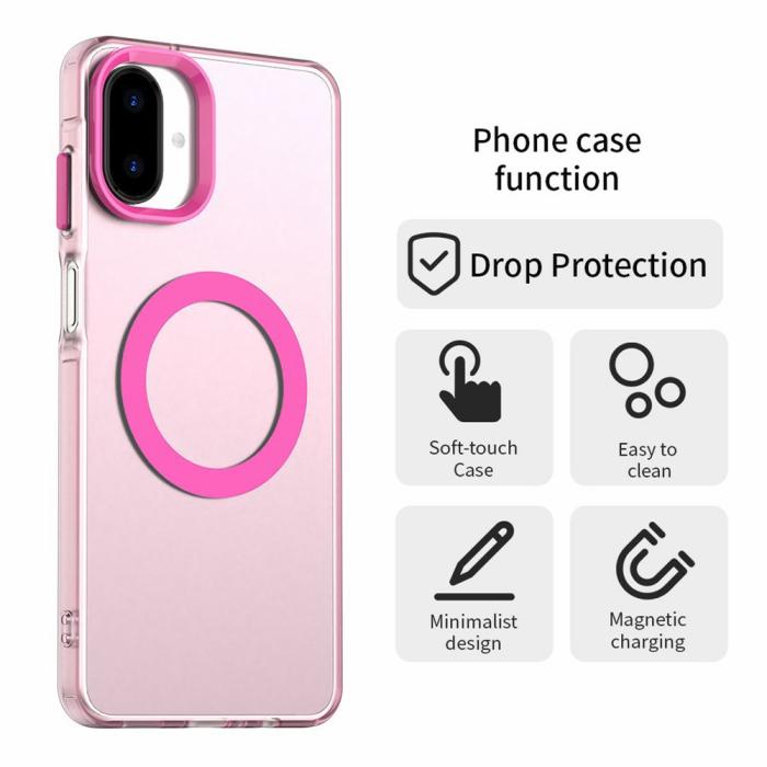 Bild 5, Samsung Galaxy A07 Skal MagSafe Hybrid Rosa