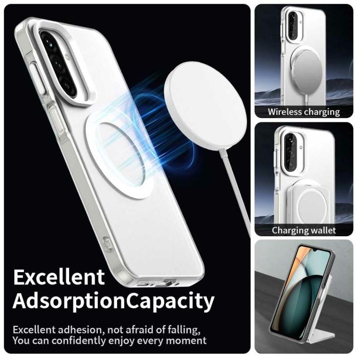 Bild 3, Samsung Galaxy A17 Skal MagSafe Hybrid Vit