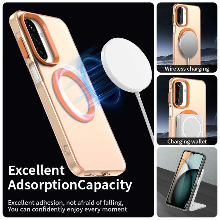 Bild 3, Samsung Galaxy A17 Skal MagSafe Hybrid Orange
