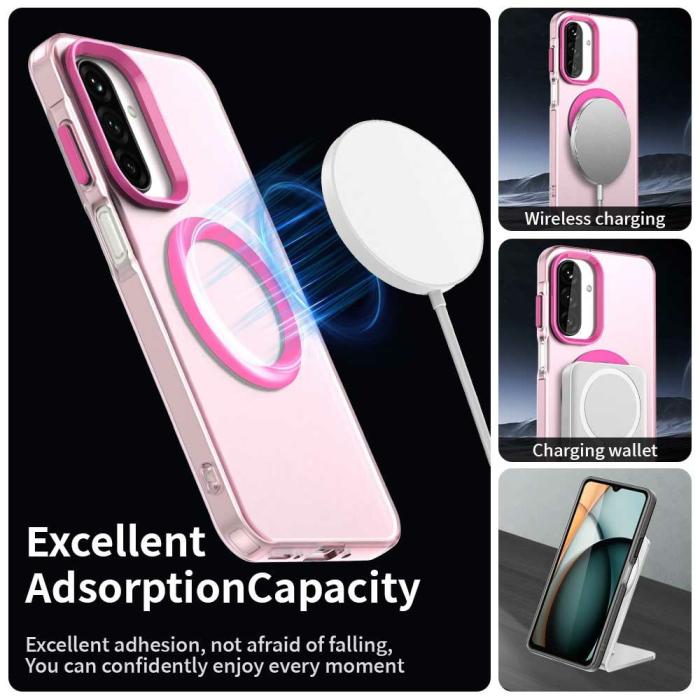 Bild 3, Samsung Galaxy A17 Skal MagSafe Hybrid Rosa