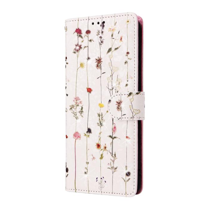 Bild 6, Samsung Galaxy A07 Fodral RFID Läder Små Blommor