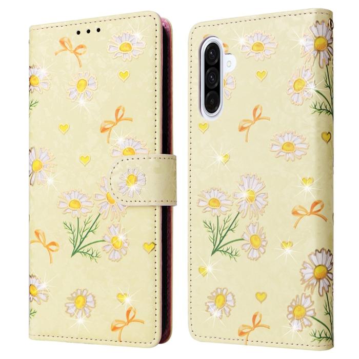 Bild 1, Samsung Galaxy A17 Fodral RFID Läder Yellow Daisy