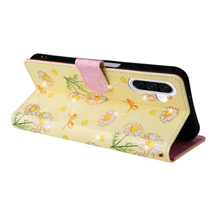 Bild 4, Samsung Galaxy A17 Fodral RFID Läder Yellow Daisy