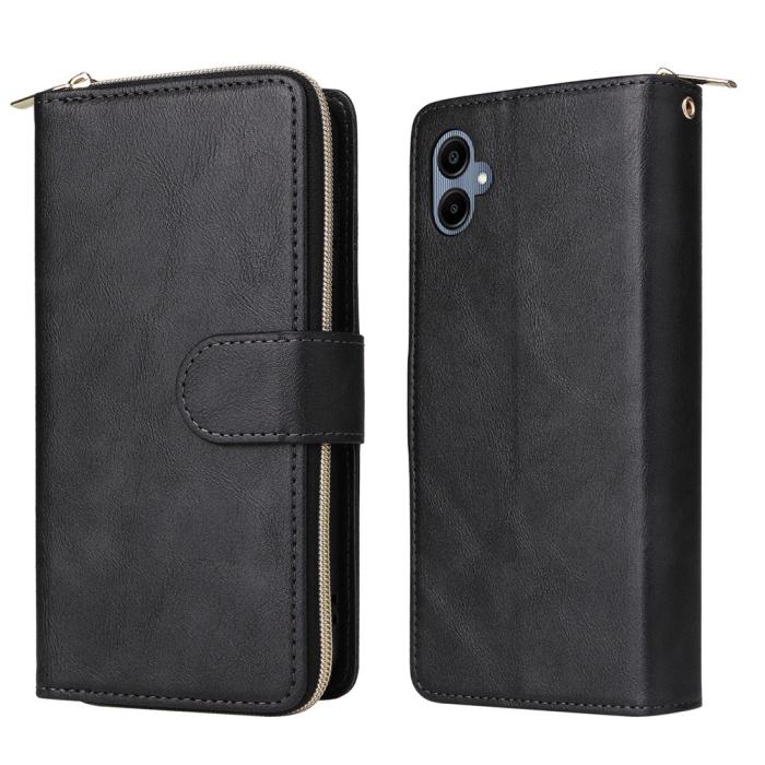 Bild 6, Samsung Galaxy A07 Fodral Multifunktionellt Läder Svart
