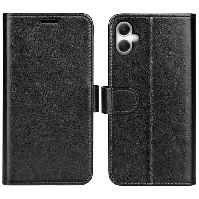 Bild 1, Samsung Galaxy A07 Fodral Crazy Horse Läder Svart