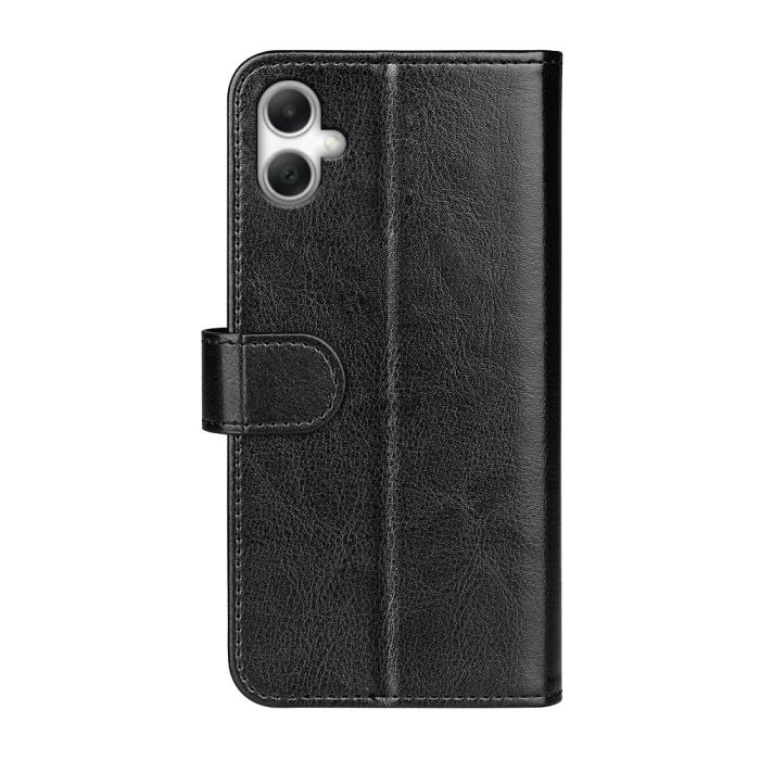 Bild 3, Samsung Galaxy A07 Fodral Crazy Horse Läder Svart