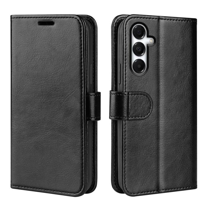 Bild 4, Samsung Galaxy A17 Fodral Crazy Horse Läder Svart