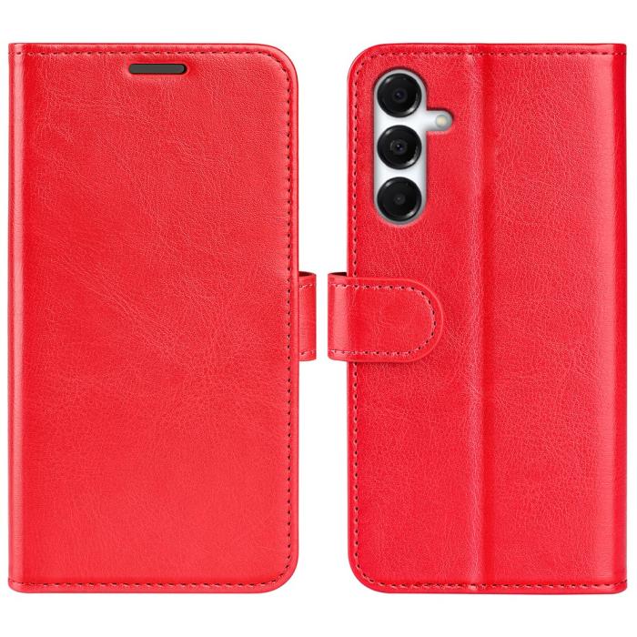 Bild 1, Samsung Galaxy A17 Fodral Crazy Horse Läder Röd