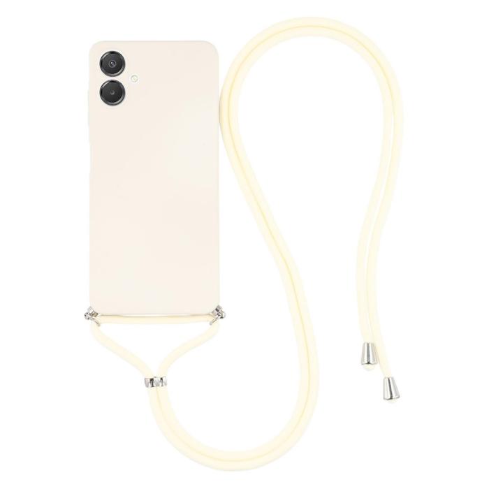 Bild 1, Samsung Galaxy A07 Skal TPU Med Mobilsnöre Vit