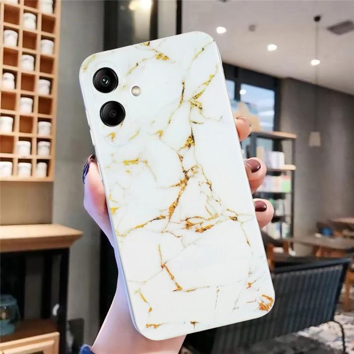Bild 5, Samsung Galaxy A07 Skal TPU Marmor Vit