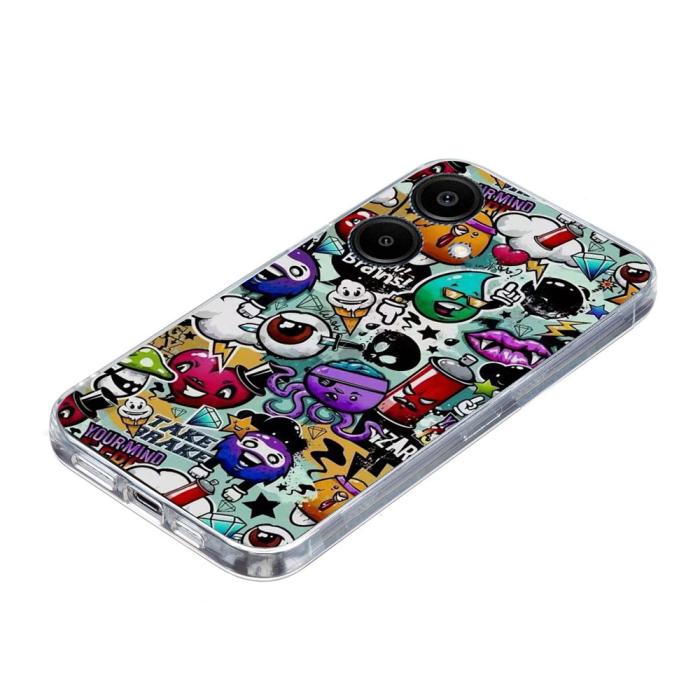 Bild 5, Samsung Galaxy A07 Skal Med Tryck Graffiti