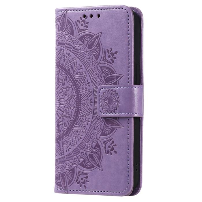 Bild 5, Samsung Galaxy S25 FE Fodral Mandala Läder Lila